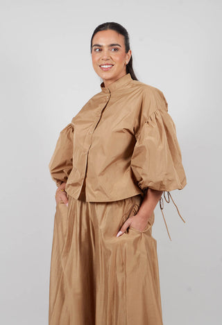 Balloon Sleeve Shirt in Lark