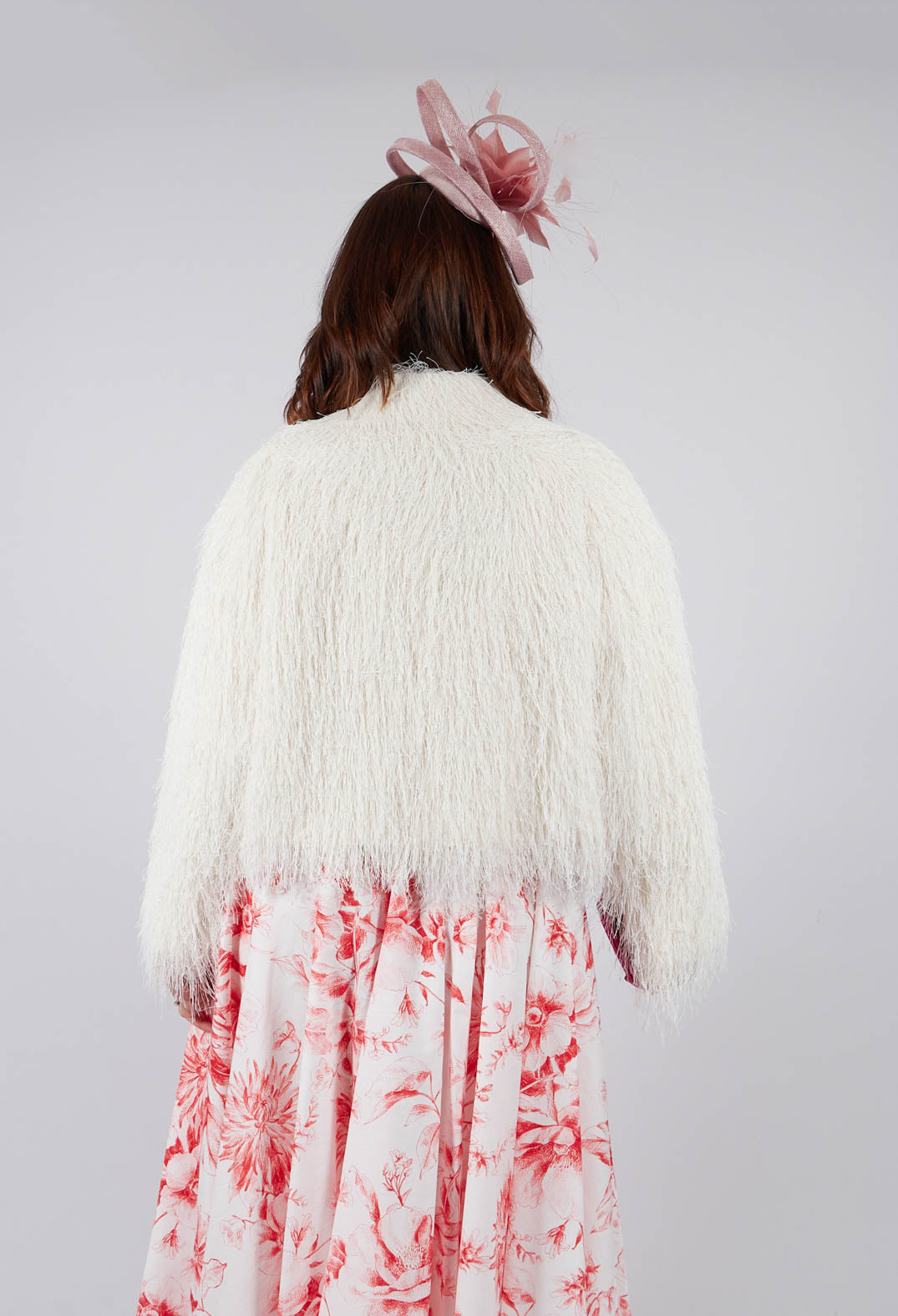 Fringe Jacket in Off White