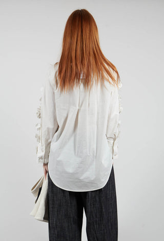 Embellished Shirt in Vanilla