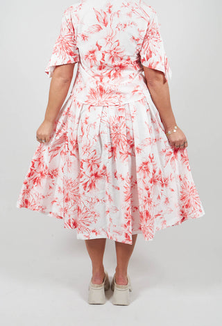 Iris Skirt in Rosso