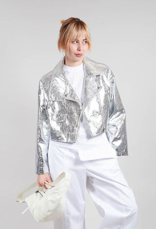 Short Zip Jacket in Chiodo