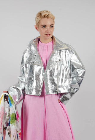 Short Zip Jacket in Chiodo