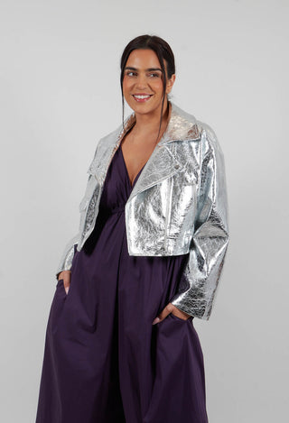 Short Zip Jacket in Chiodo