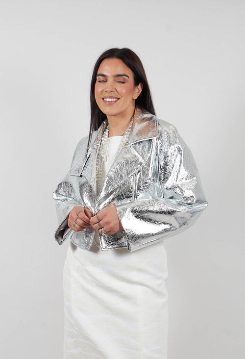 Short Zip Jacket in Chiodo