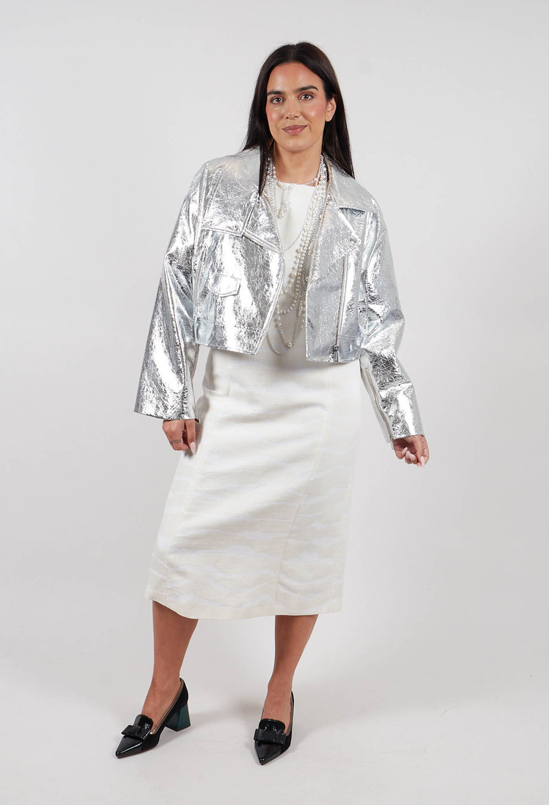 Short Zip Jacket in Chiodo