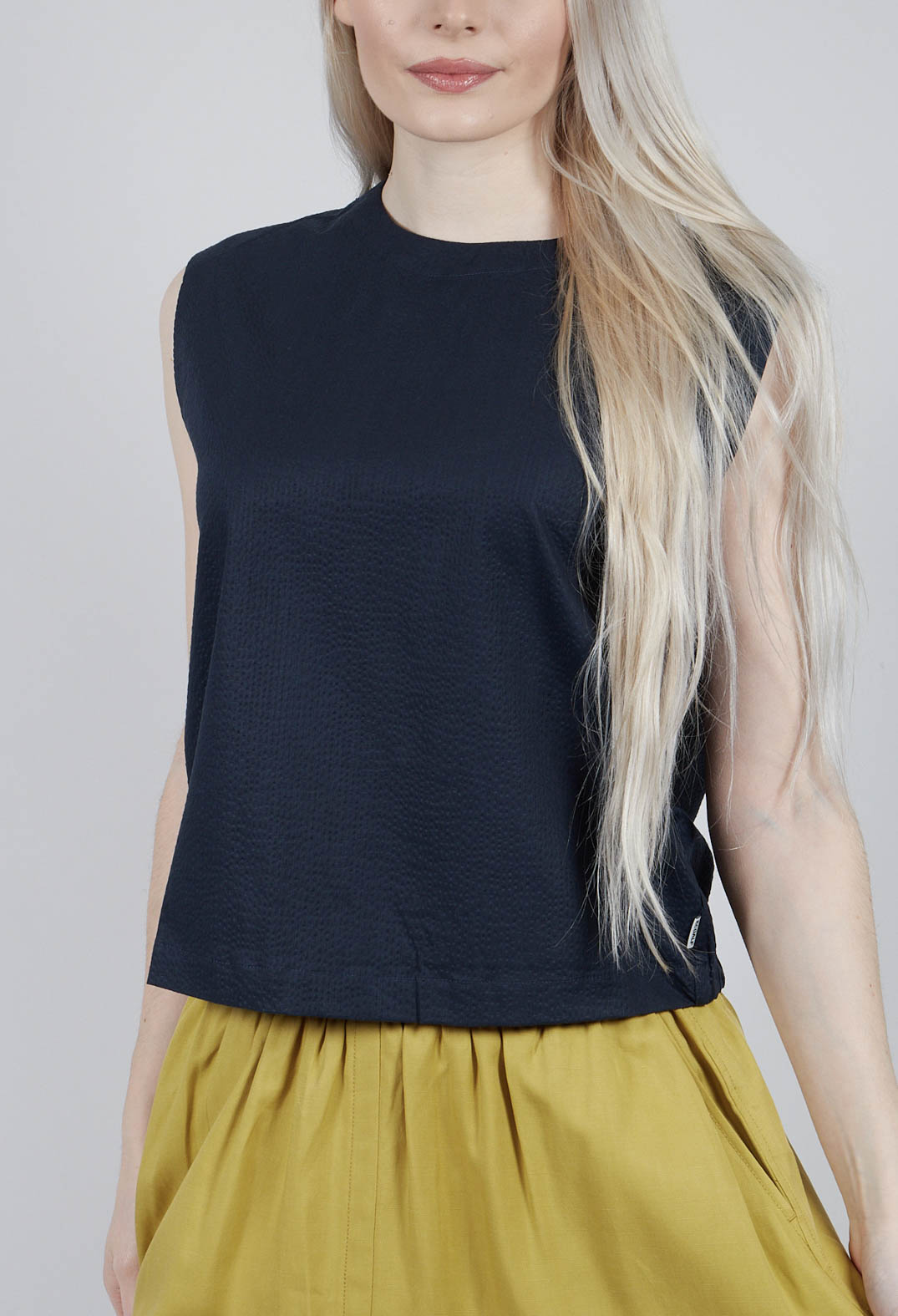 Haileyalf Shirt in Deep Navy
