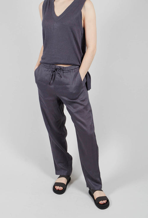 Indialf Trousers in Storm Grey