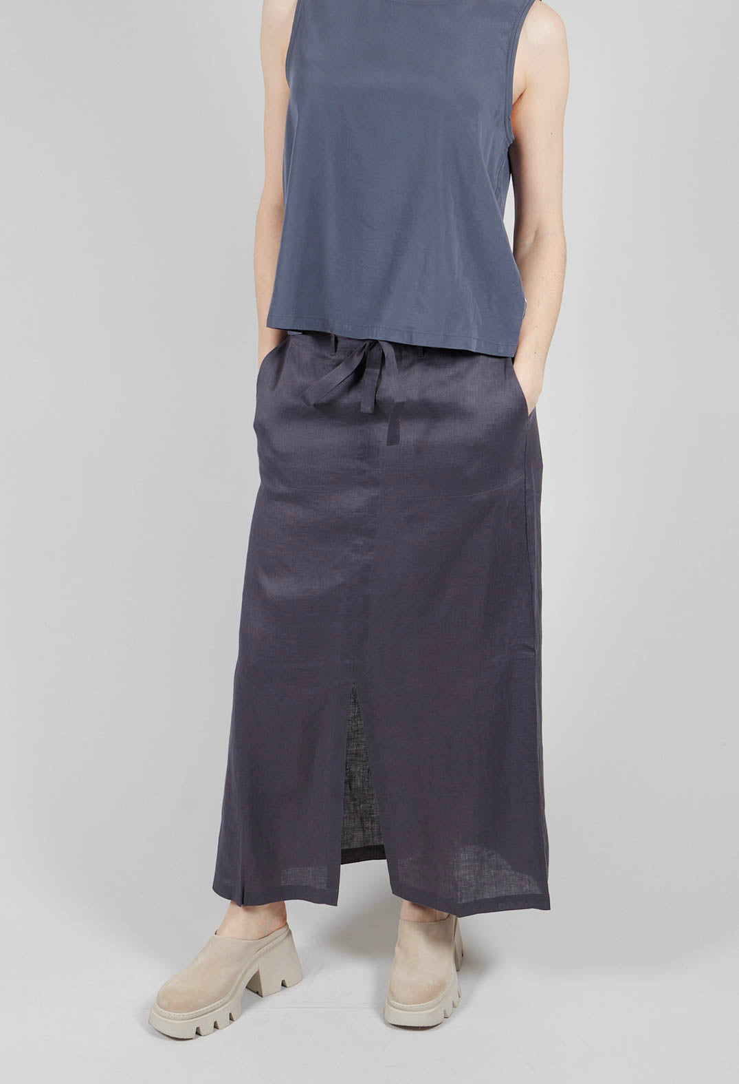 Laraalf Skirt in Storm Grey