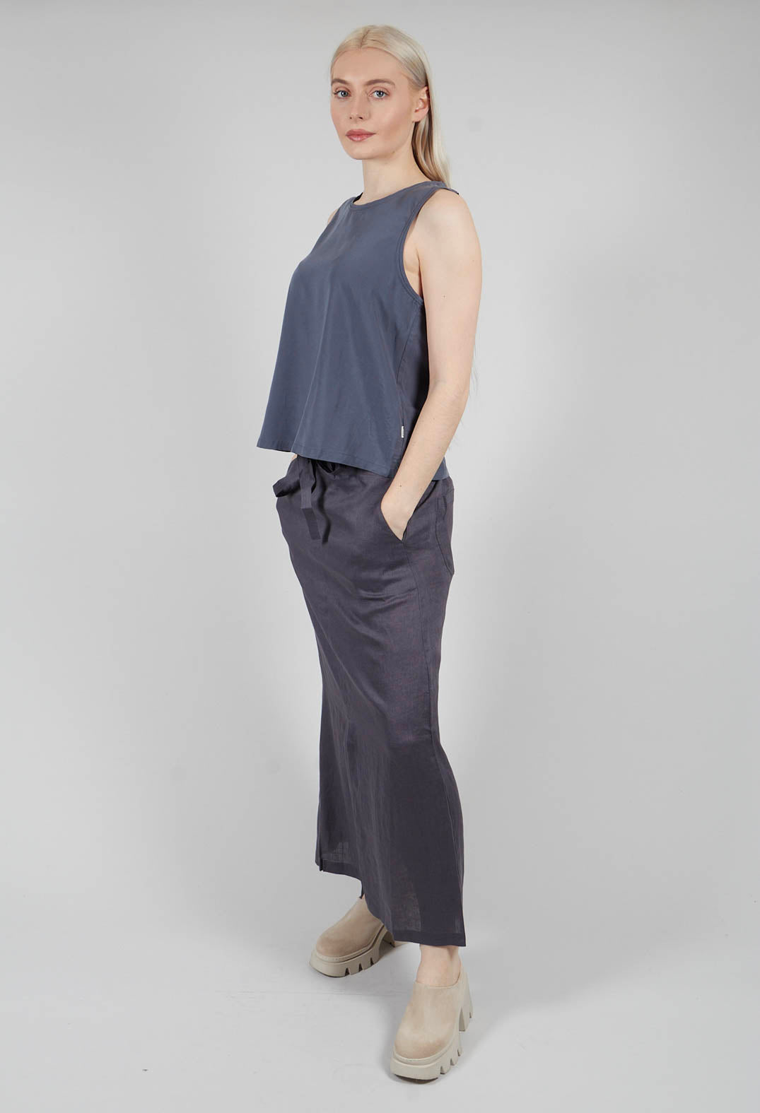 Laraalf Skirt in Storm Grey