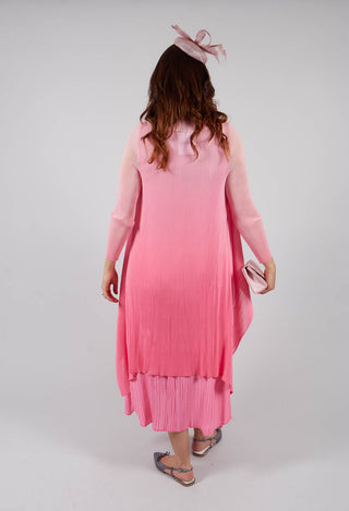 Collare Coat in Primrose Pink