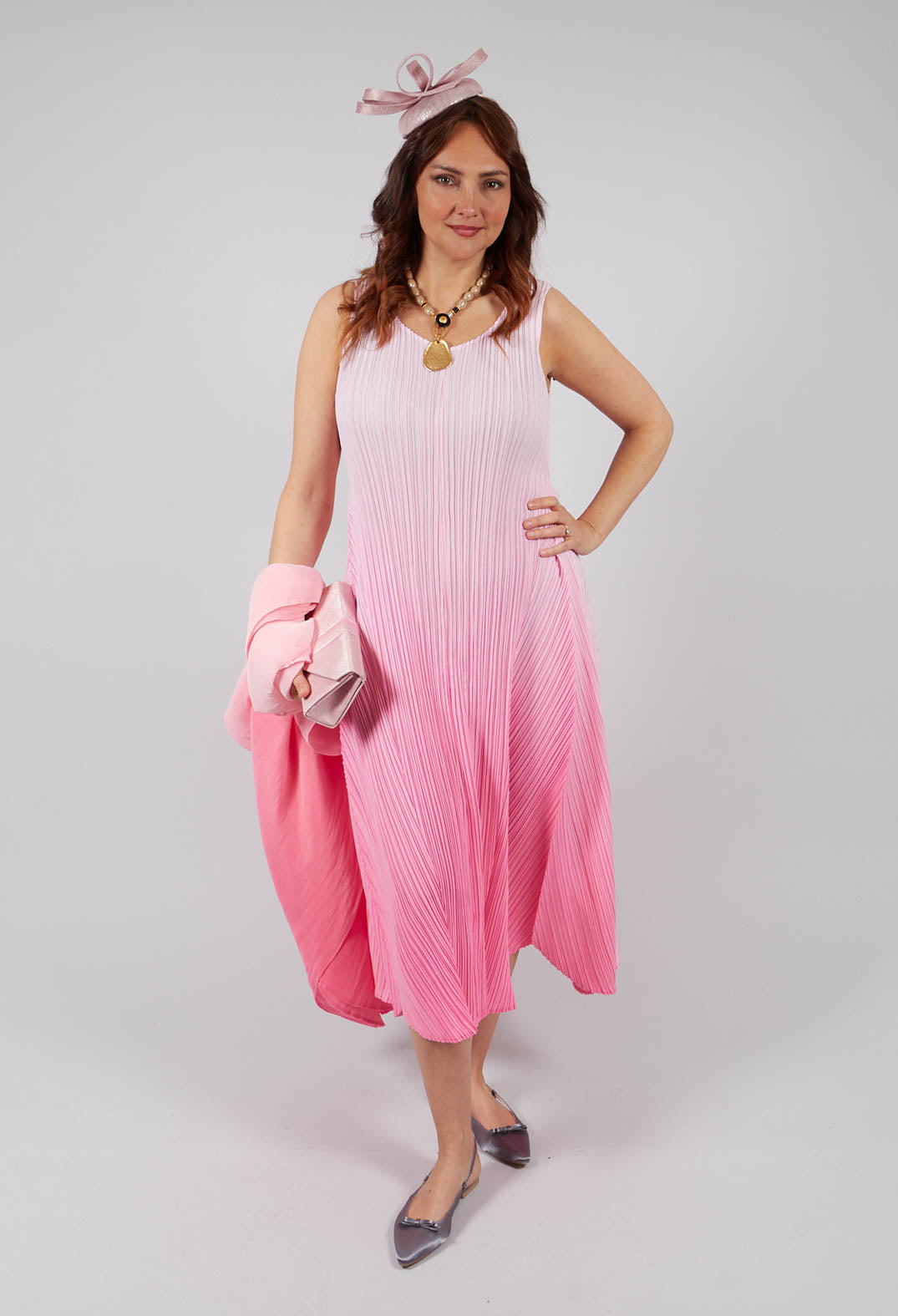 Estrella Dress in Primrose Pink
