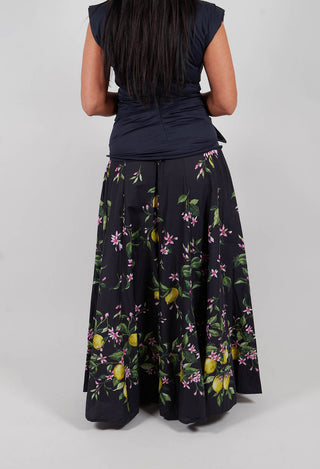 Debby Trousers in Nero Limoni