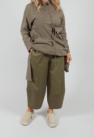 Balloon Pants in Dark Khaki