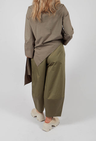 Balloon Pants in Dark Khaki