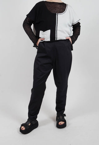 Evita Trouser in Black