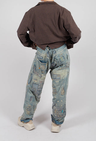 Porter Denims in Washed Indigo