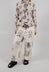 Patterned Wide Leg Trouser in L'Alphabeth