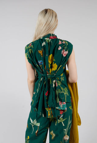 Patterned Sleeveless Top in L'Alphabeth