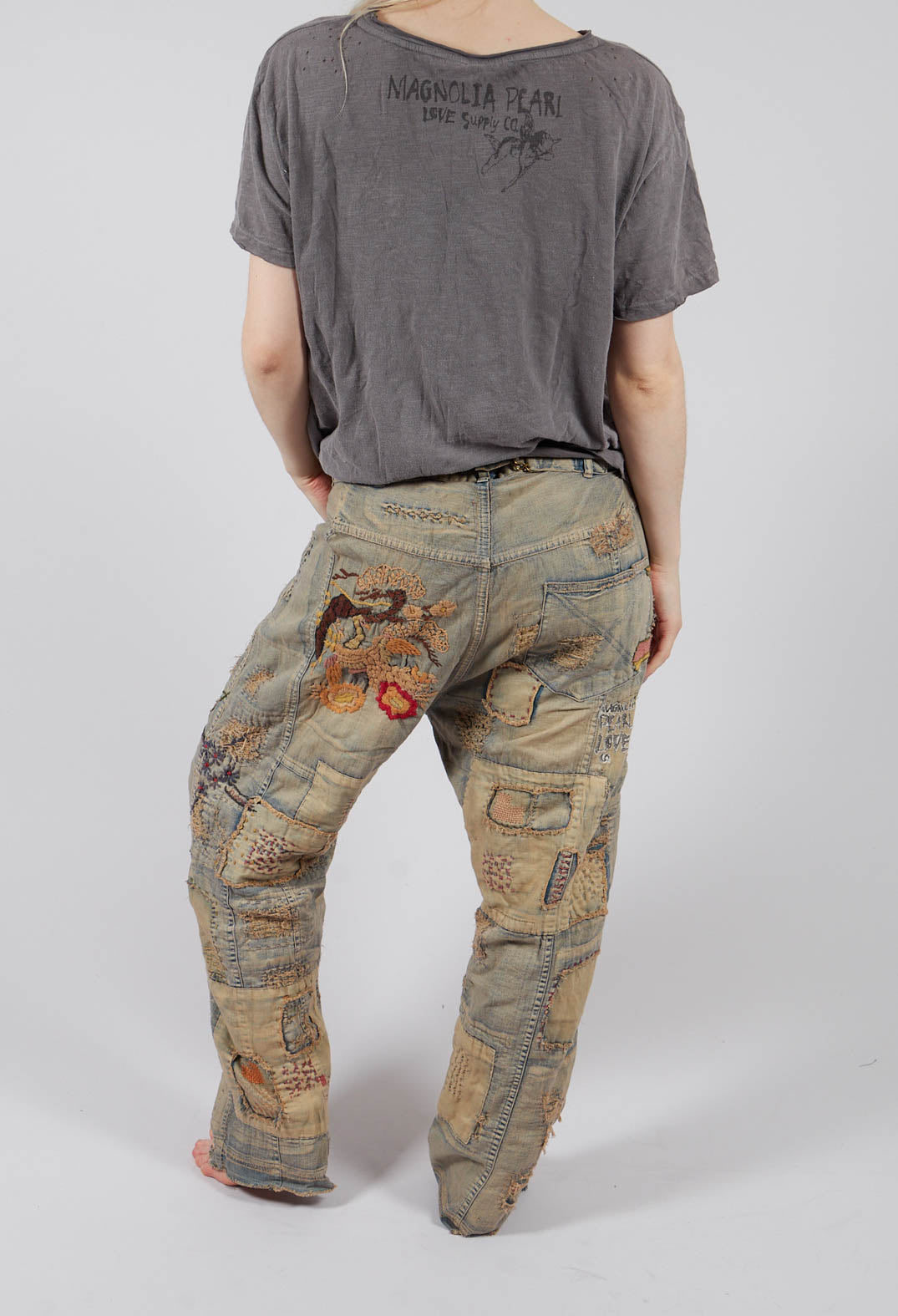 Belle Le Vie Miner Denims in Faded Indigo