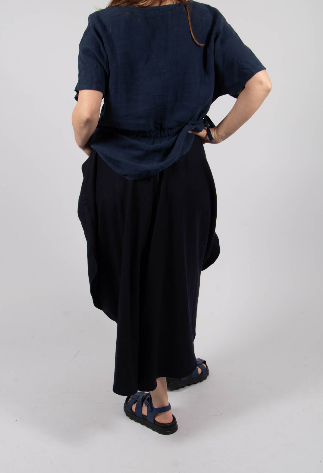 Wok Onda Skirt in Ink Blue