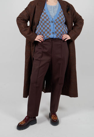 Tapered Jersey Trousers in Java
