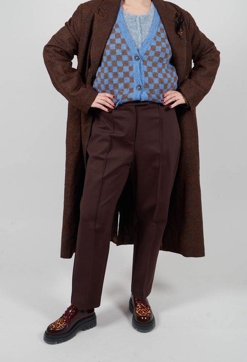 Tapered Jersey Trousers in Java