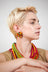 Multibead Earrings in Multicoloured