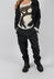Fitted Jacket with Pockets in Black Gloss - 1031105