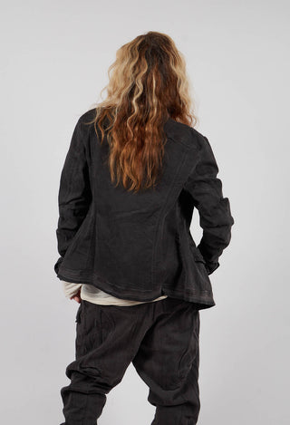 Fitted Jacket with Pockets in Turf Wash - 1031105