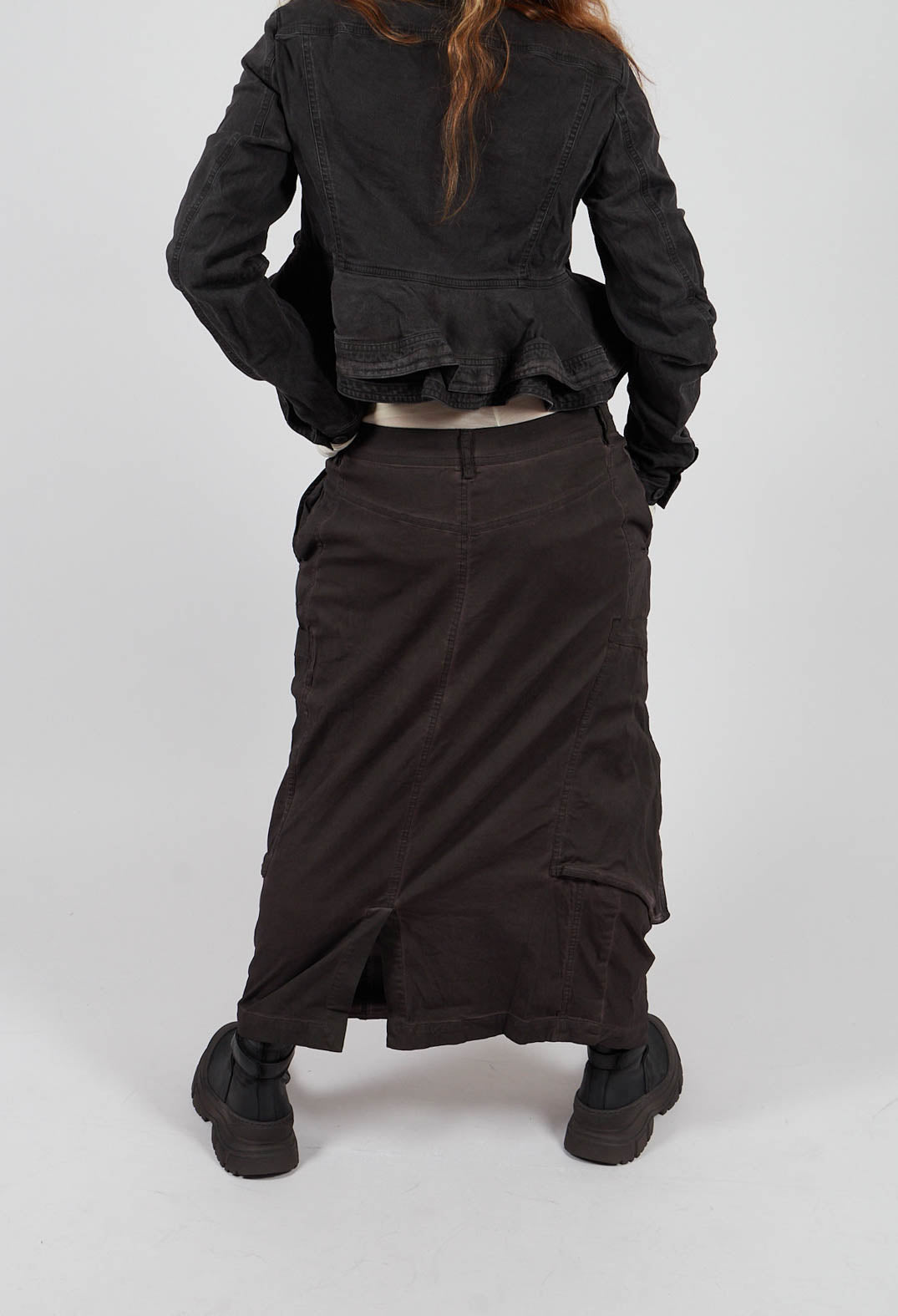 Pencil Skirt with Pockets in Turf Wash - 1070304