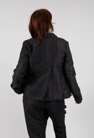 Button Up Jacket in Crow - 1081105