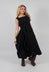 Tulip Hem Dress in Black - 1110908