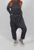 Relaxed Drop Crotch Trousers in Swamp - 1160101