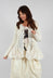 Jersey Jacket with Peplum Hem in Bone - 1181111