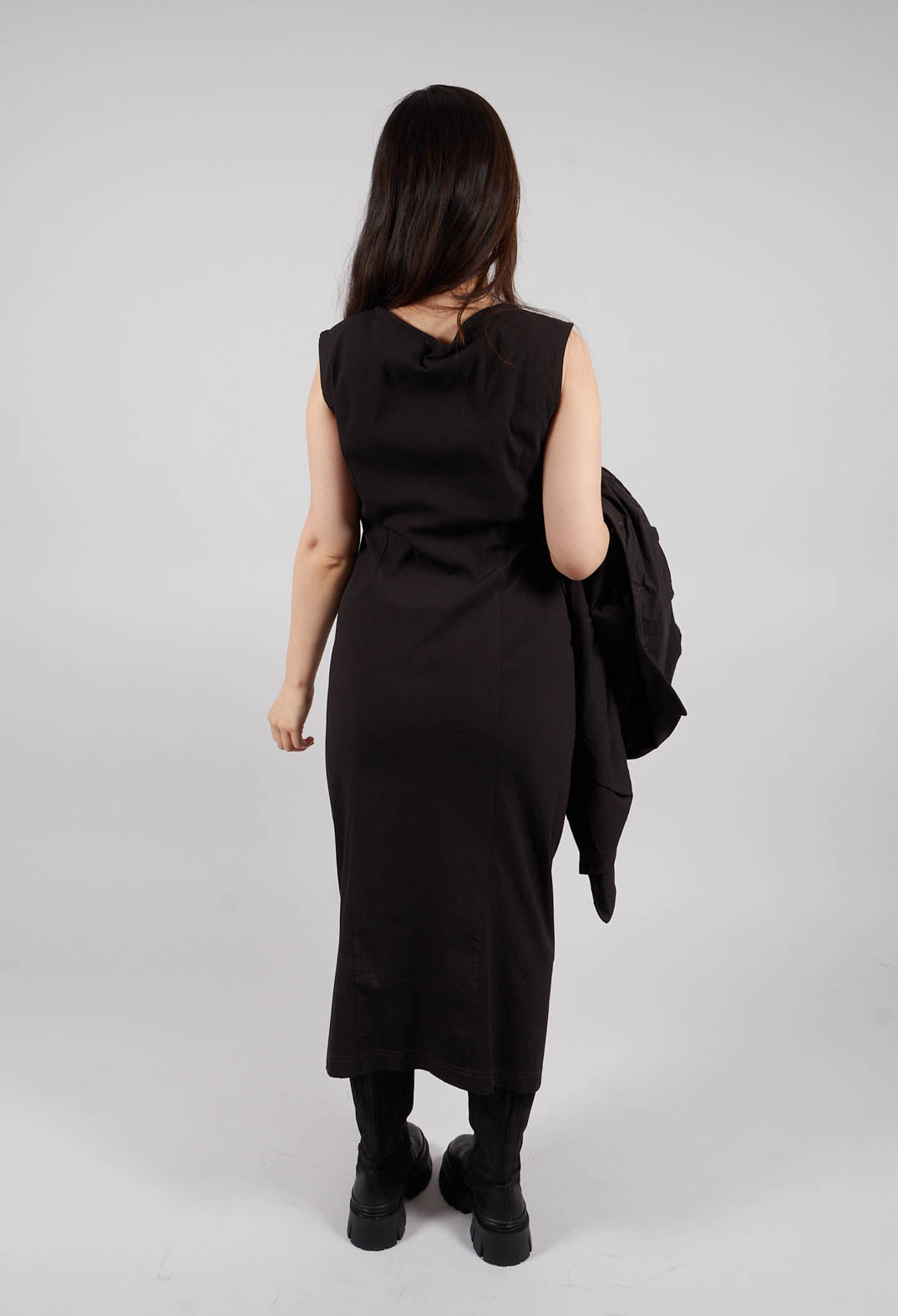 Slim Fit Ruched Dress in Turf - 1210906