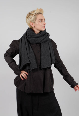 Cashmere Scarf in Crow Mel - 1367708