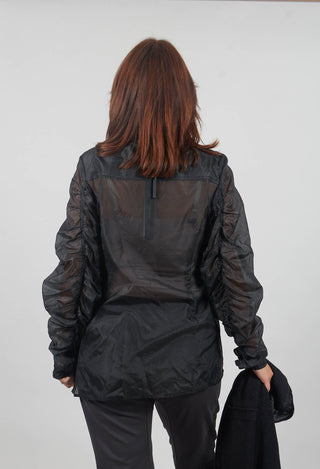 Sheer Silk Shirt in Black - 1780402