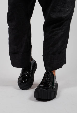 Pumps with Chunky Ribbed Sole in Black - 1985250
