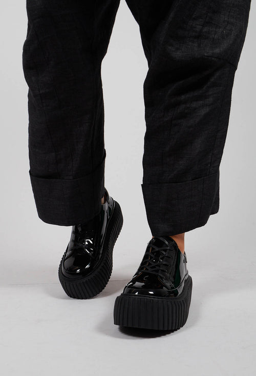 Pumps with Chunky Ribbed Sole in Black - 1985250