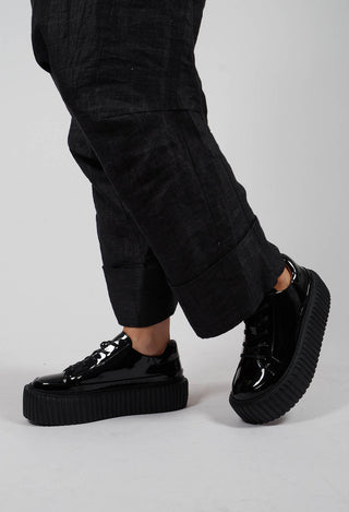 Pumps with Chunky Ribbed Sole in Black - 1985250