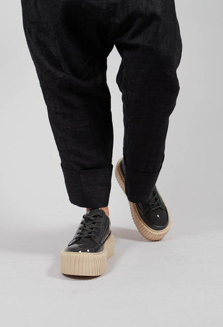 Pumps with Chunky Ribbed Sole in Swamp - 1985250