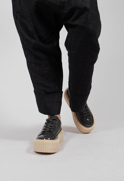 Pumps with Chunky Ribbed Sole in Swamp - 1985250