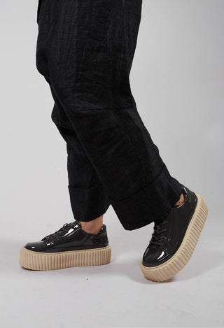 Pumps with Chunky Ribbed Sole in Swamp - 1985250