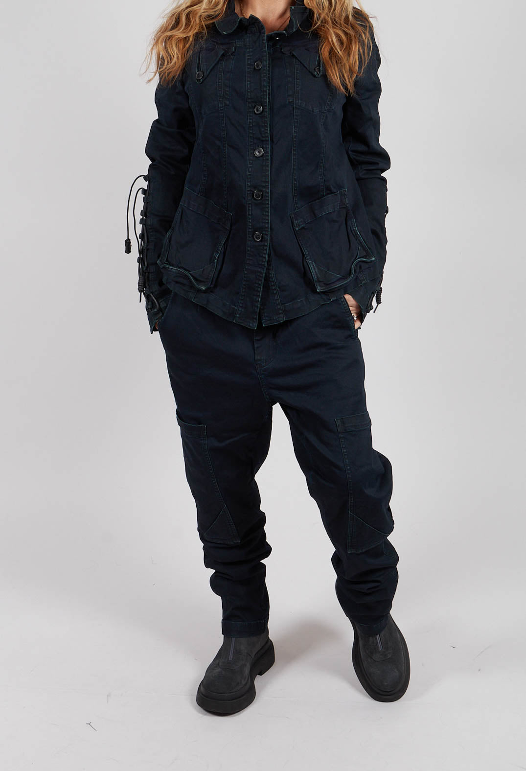 Slim Leg Jeans in Pine Dark - 2060111