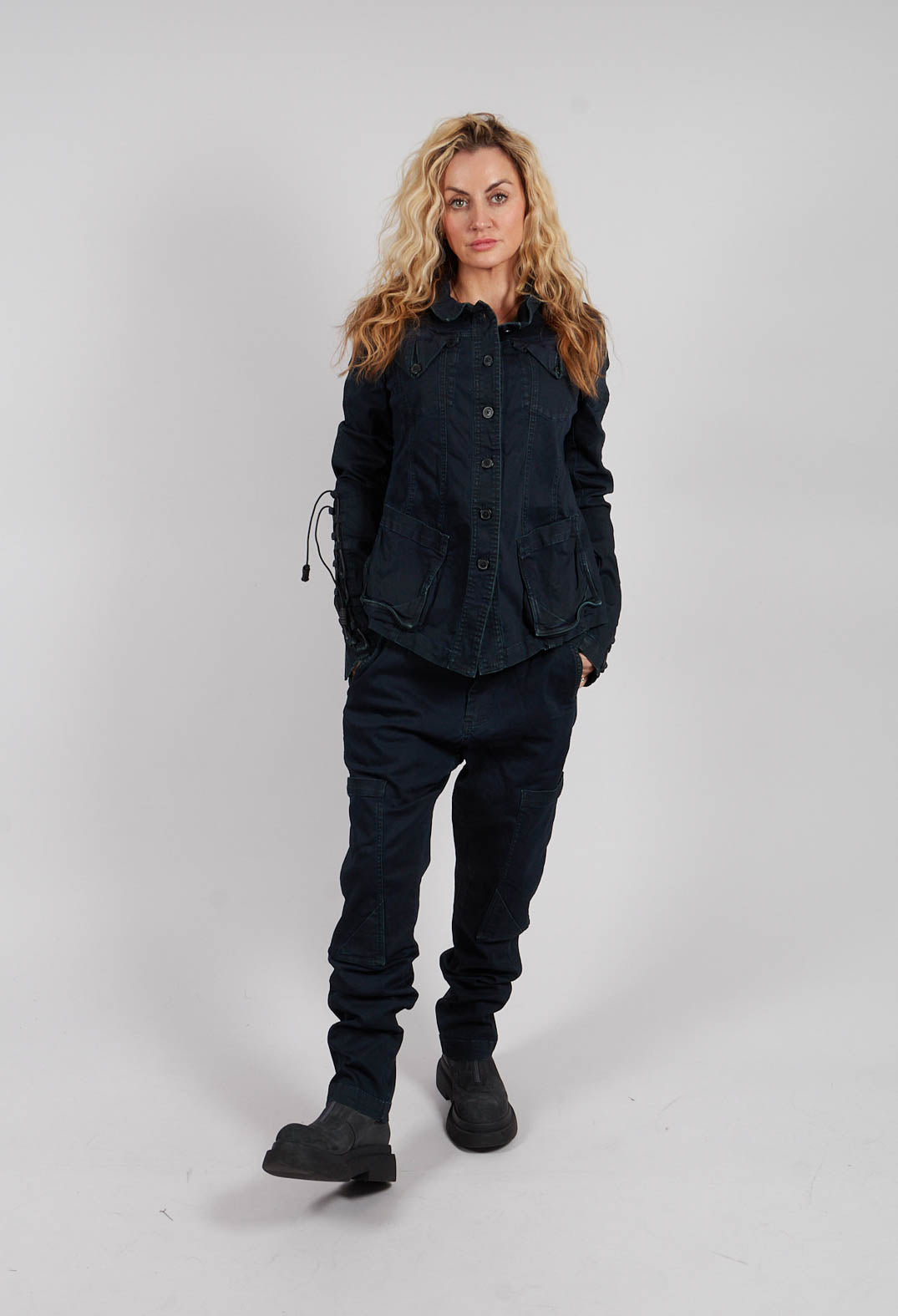 Slim Leg Jeans in Pine Dark - 2060111