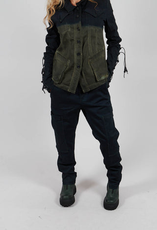 Slim Leg Jeans in Lagoon Dark - 2060111