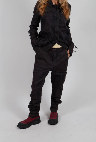 Slim Leg Jeans in Crab Dark - 2060111