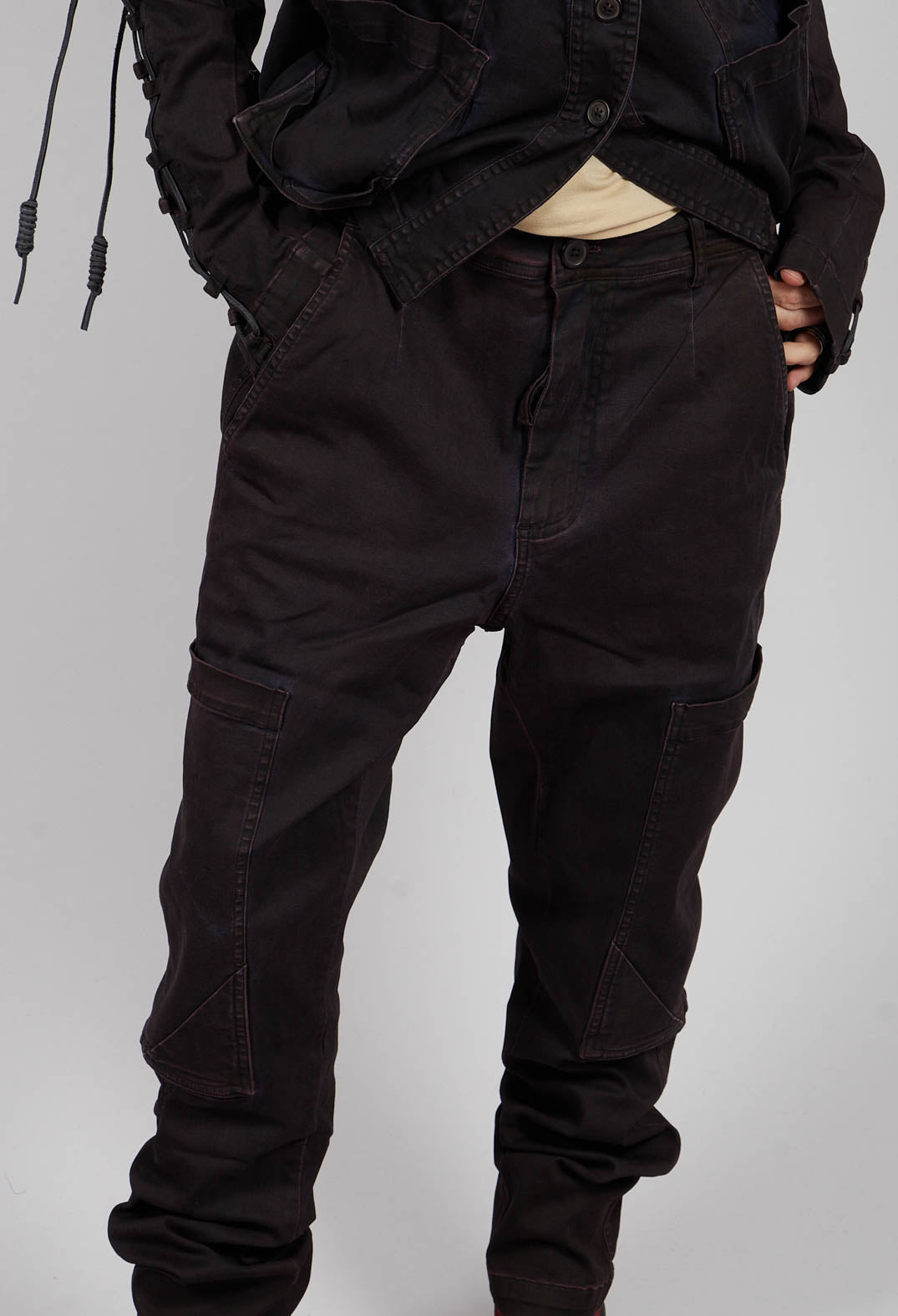 Slim Leg Jeans in Crab Dark - 2060111