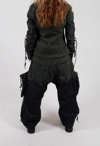 Relaxed Fit Jeans with Pockets in Pine Medium - 2060104