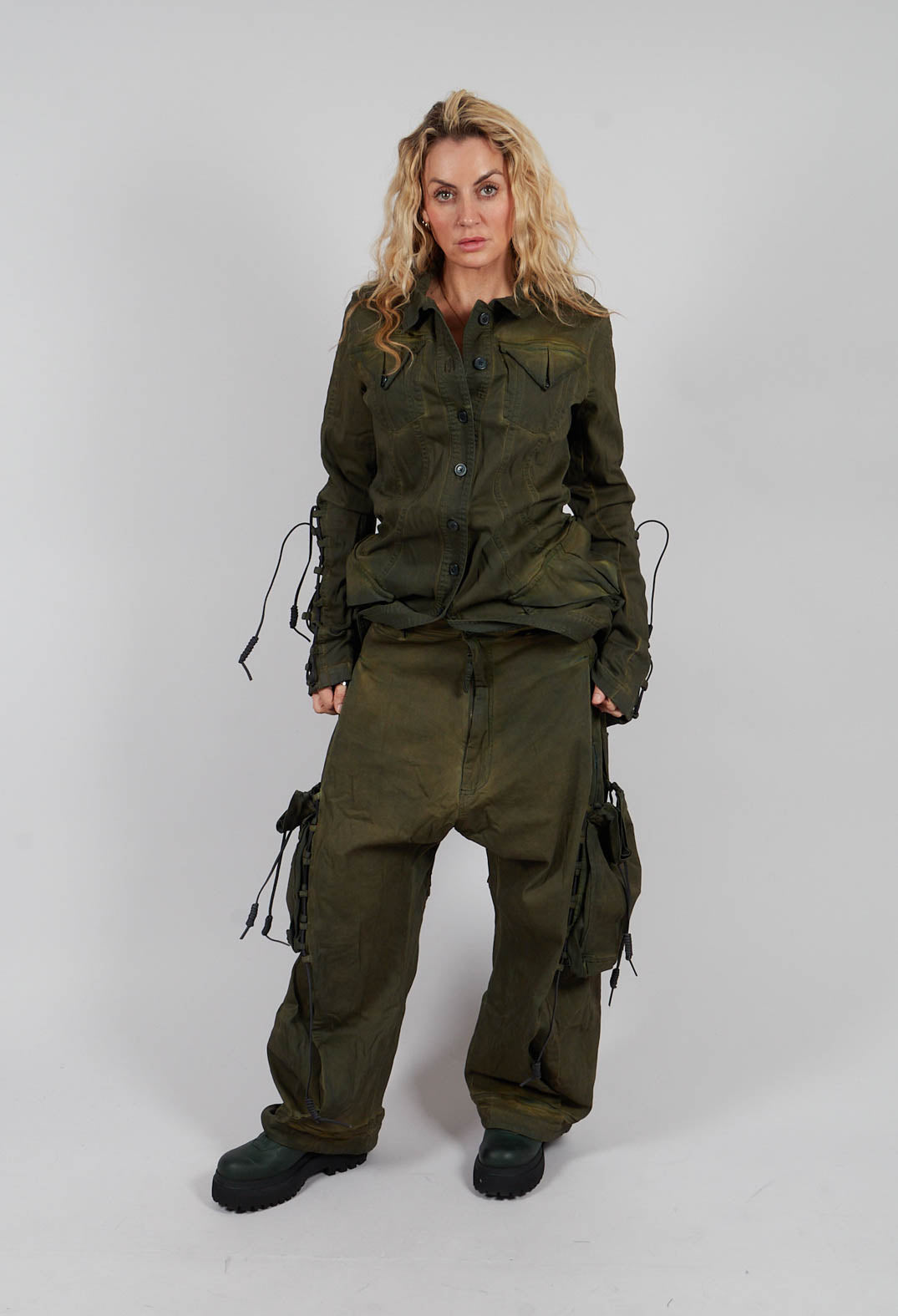 Relaxed Fit Jeans with Pockets in Medium Light - 2060104